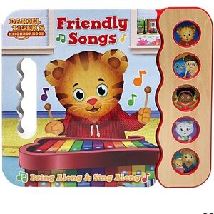 Daniel Tiger Friendly Songs Book